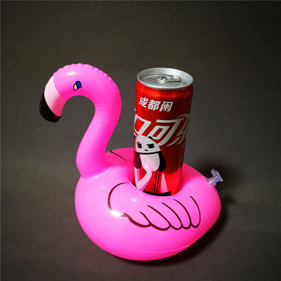 flamingo beer float