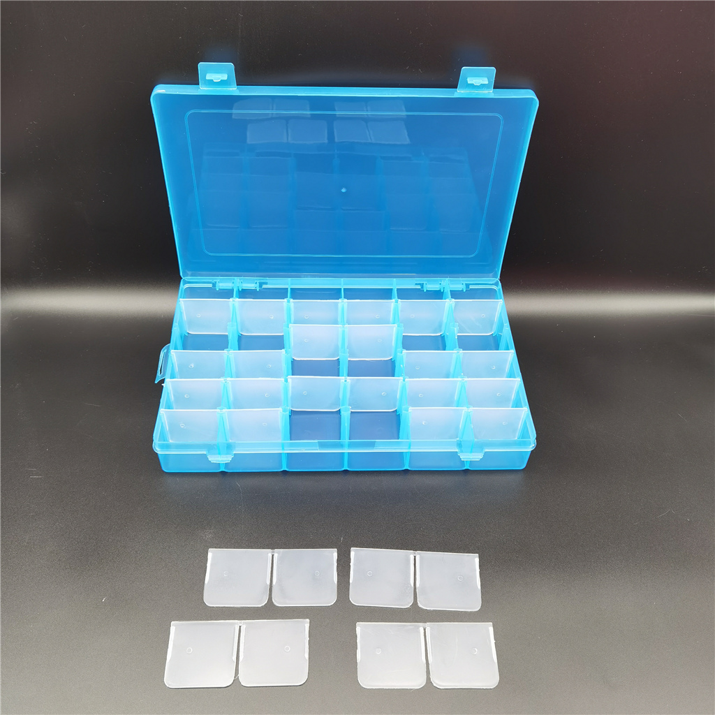 Plastic detachable 36 slots storage box container - Xiamen Sunglan Imp ...