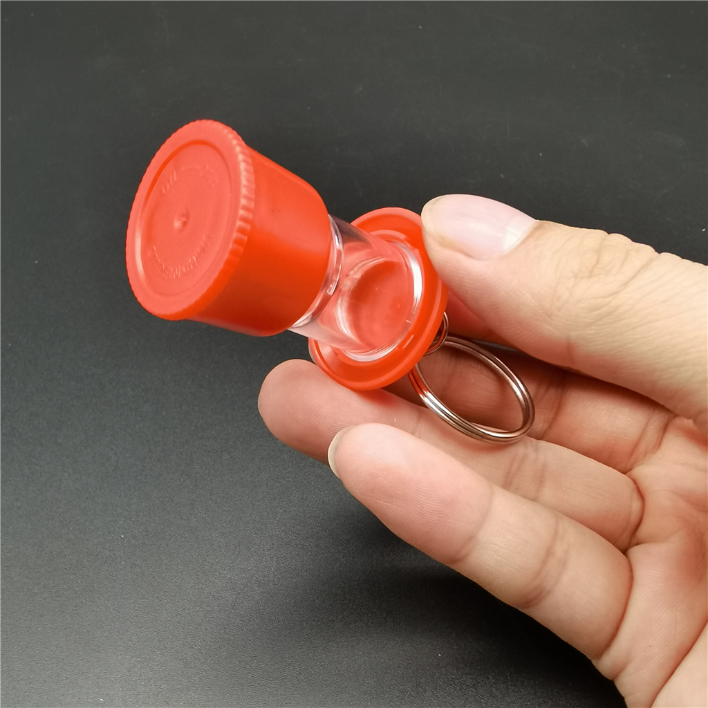 Plastic mini led lamp tent camping lantern keychain Xiamen Sunglan