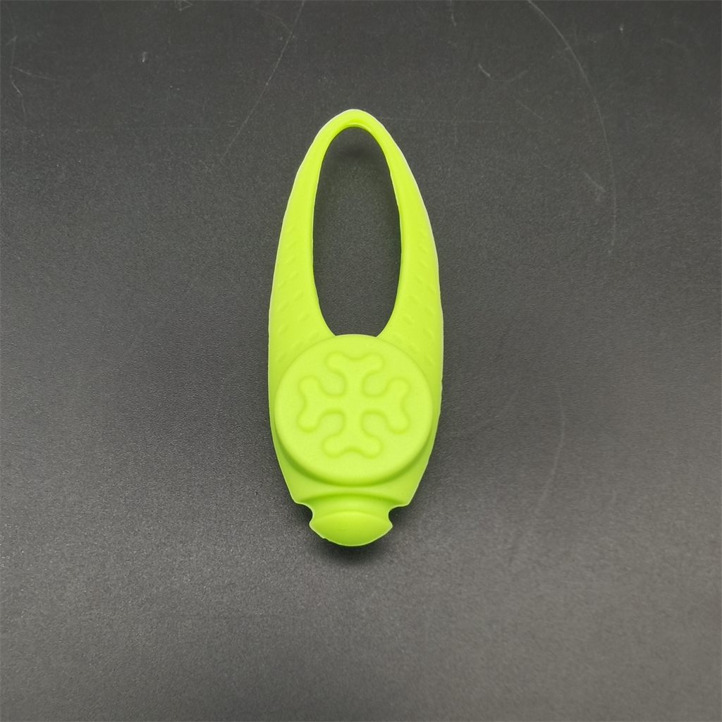 Silicone Dog LED Clip on pet Collar Night Safety Flash Light Pet Clip