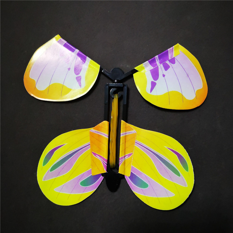 Magic Rubber Band Paper Flying Butterfly Toys Xiamen Sunglan Imp 