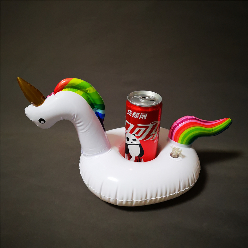 unicorn floating drink holder