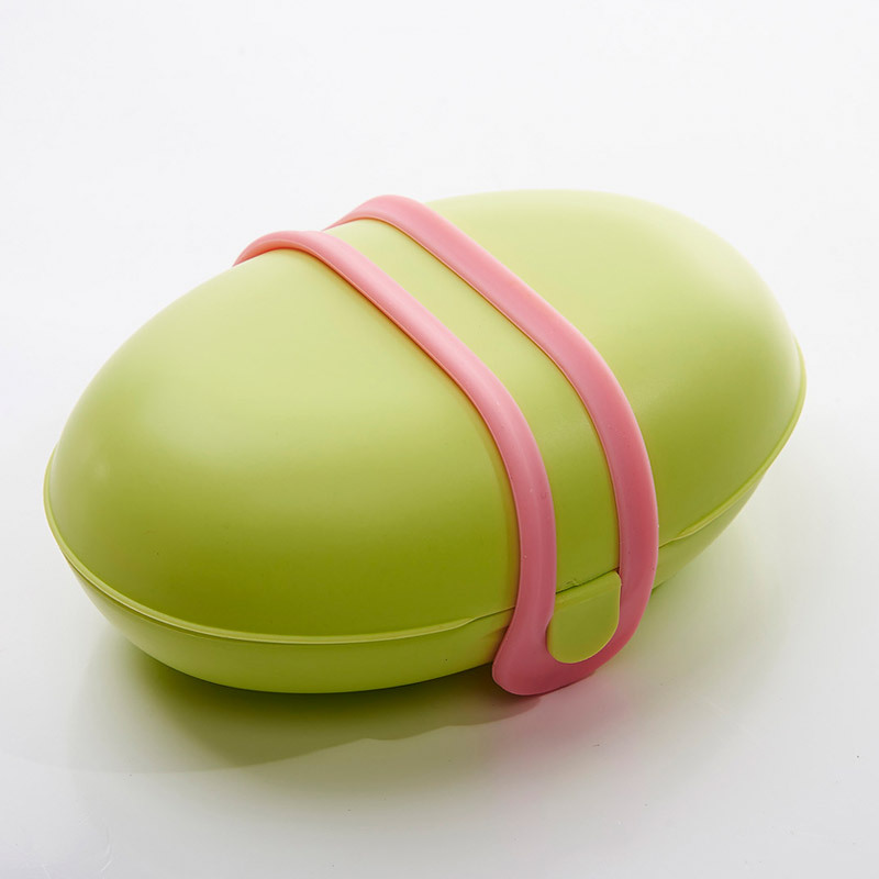 Silicone Rope oval plastic travel soap case Holder Xiamen Sunglan Imp