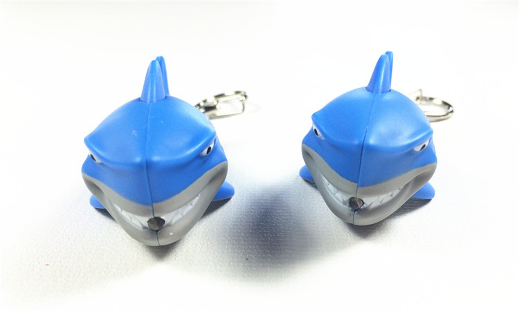 Shark Led Keychain LED light shark with sound keychain - Xiamen Sunglan Imp. & Exp.Co.,Ltd ...