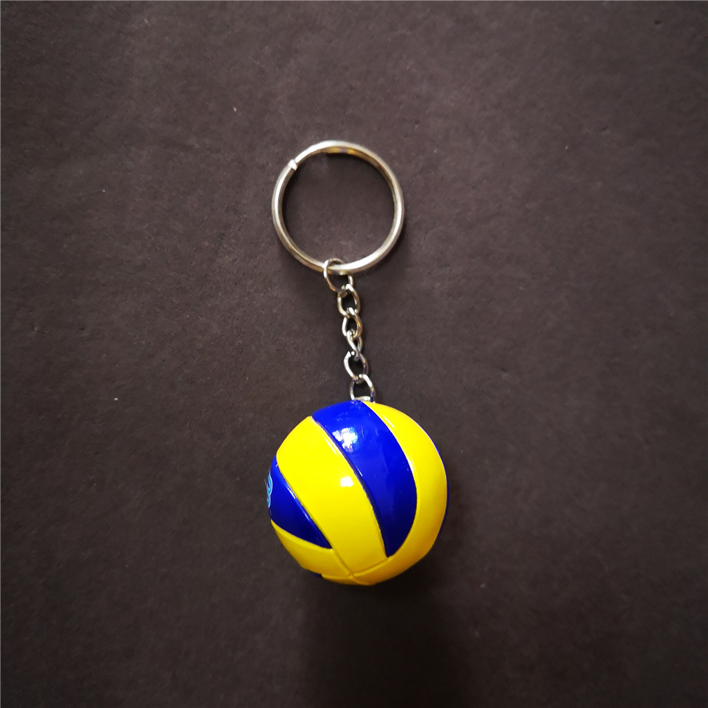 wholesale cheap 3d plastic volleyball keychains - Xiamen Sunglan Imp ...